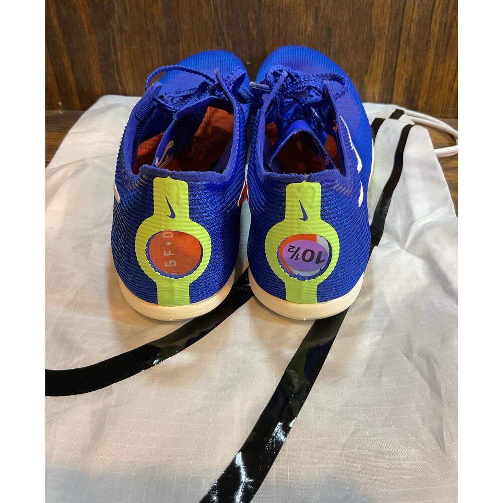 Nike Zoom Mamba 6 Track‎ & FIELD Mid Long Distance Racer Blue Mens Size 10.5 - Picture 5 of 7